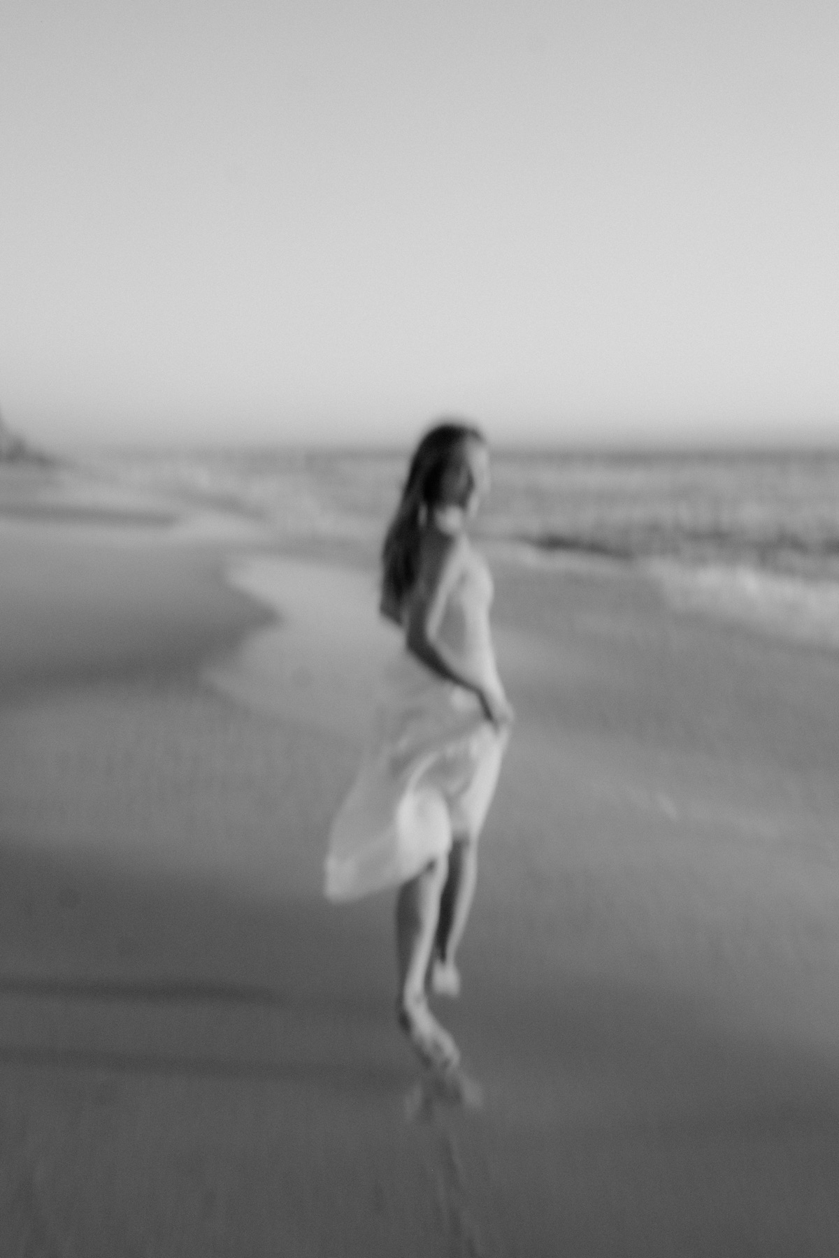 Portrait of Amelia beside the Atlantic