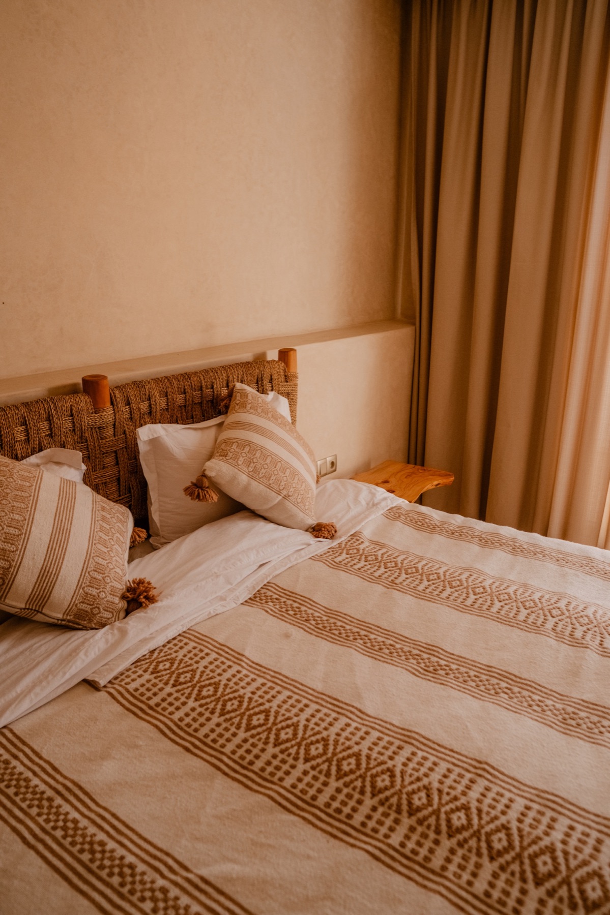 Bedroom at Surf Villa Morocco